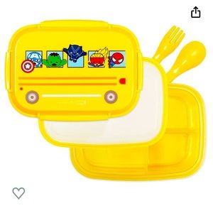 Yoobi x Marvel Avengers Bento Box and Ice Pack 3
Compartment Kawaii Lunch Box 🥪